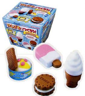 Kutsuwa Ice Cream Eraser Making Kit from Japan DIY Educational Toy for