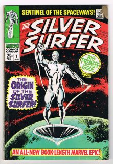 Silver Surfer 1 First Issue Scarce Hot Book