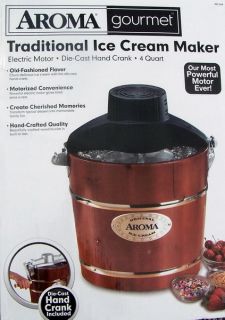 Includes everything needed to make delicious homemade ice cream