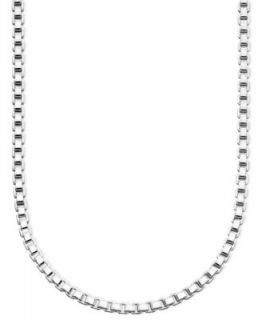 Giani Bernini Sterling Silver Necklace, 18 24 Dot Dash Chain