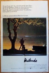 Movie Poster 1974 Folded One Sheet 1sh Terence Malick Classic