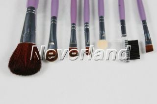 Cosmetic Makeup Brushes Supply Purple Makeup Brush Set Kit