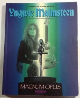 Yngwie Malmsteen Magnum Opus Band Score Japan Tab