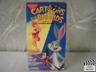 Cartoons for Big Kids VHS Leonard Maltin 053939603132