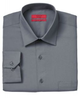 Alfani Spectrum Dress Shirt, Slim Fit Solid Long Sleeve Shirt   Mens