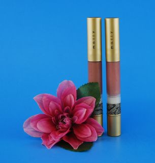 Mally Beauty High Shine Liquid Lipstick Duo (2)   .12 oz ea. (NEW)