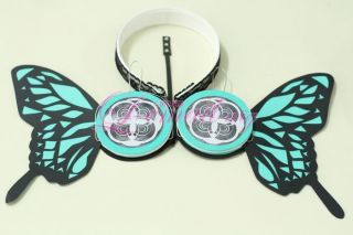 Vocaloid Headphones Butterfly Magnet Miku Ruka MG Earphone Cosplay