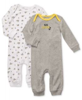 Carters Baby Set, Baby Boys 4 Piece Baseball Footed Coverall Set