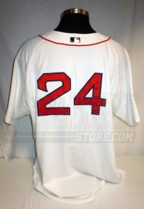 Manny Ramirez Boston Red Sox 2005 Game Worn All Star Game Jersey Size