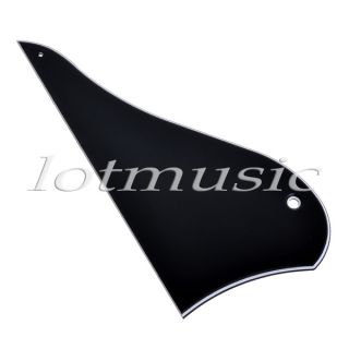 New Quality Mandolin Guitar SCRATCHPLATE 3Ply Plate Black