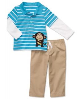 Carters Baby Set, Baby Boys Polo and Knit French Terry Pants   Kids