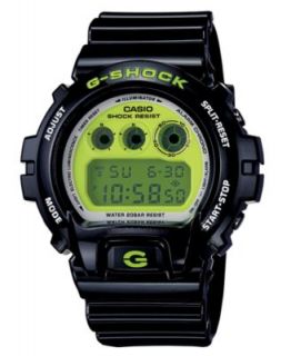 Shock Watch, Mens Digital Black Resin Strap 50x53mm DW6900MF 1