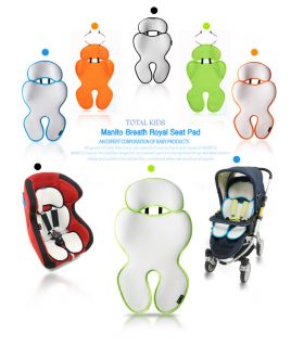 Manito Breath Royal Seat Pad Mesh Cushion Cover for Baby Stroller and