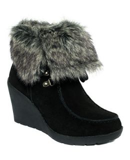 Khombu Booties, Slide Faux Fur Cold Weather Booties   Shoes