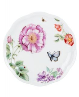 Lenox Dinnerware, Set of 4 Assorted Butterfly Meadow Bloom Dessert