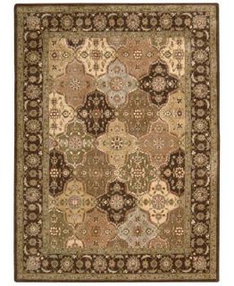 Nourison Area Rug, Somerset Collection ST63 Panel Multi 96 x 13