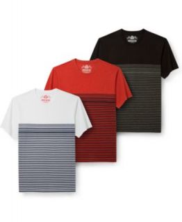 American Rag Shirt, Striped V Neck Tee   Mens T Shirts