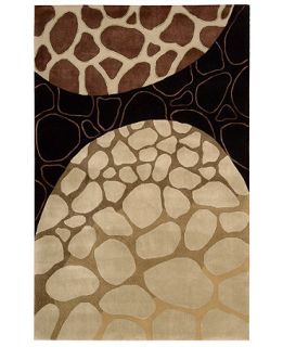 Nourison Rugs, Dimensions ND28 Brown Cobblestone   Rugs