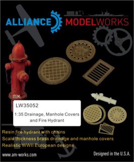 AM WORKS 135 Drainage, Manhole Covers and Fire Hydrant LW35052