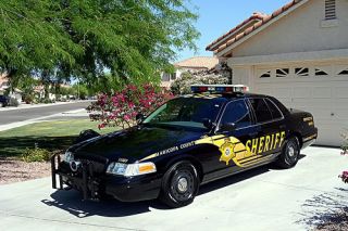 Sheriff Maricopa County Police UT 1 18 Lights and 4 Tone Siren Umbau