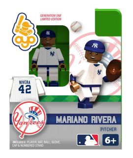 Mariano Rivera Oyo Mini Fig Figure Lego Compatible New York Yankees