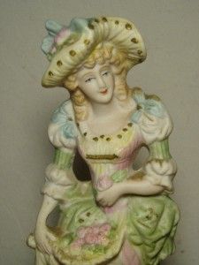 Vintage L M Inc Victorian Lady Figurine Very Pretty