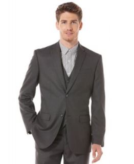Perry Ellis Suit Separates, EDV Regular Fit Blazer and Pants   Mens