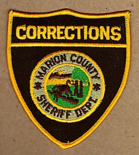 Marion County Indiana Sheriff Dept Corrections Patch