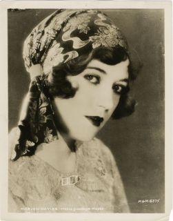 Marion Davies 1920s Flapper Showgirl Portrait Art Deco Photograph Very