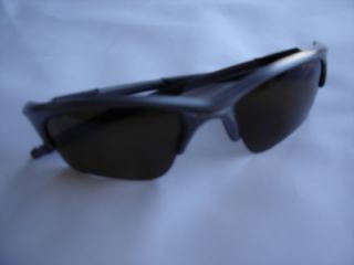 New Oakley Half Jacket Sunglasses Grey Frame Bronze Lenses EX Display