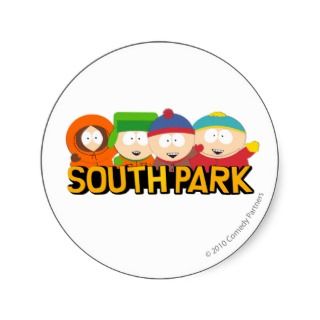 South Park Boys   Wide Sticker