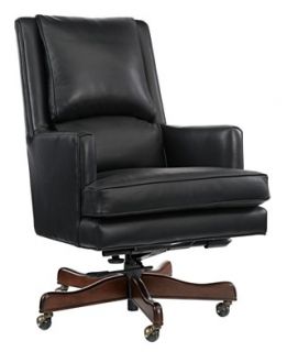 Brewster Leather Home Office Chair, Swivel