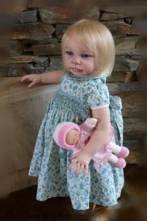Toddler Baby Girl Doll Prototype Jannie de Lange Andres Kit