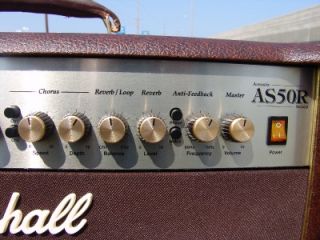 is this Marshall 50W 2X8 Speakers Acoustic Guitar Amp AS50R. This amp