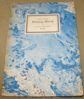 Romney Marsh, Written & Illustrated by John Piper   1950 HCDJ 1st Ed
