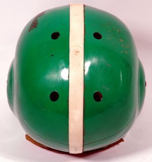 Vintage 1950s Babe Parilli Endorsed Hutch Football Helmet