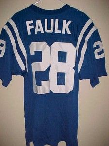 NFL Indianapolis Colts Marshall Faulk 28 Jersey New