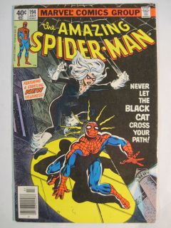 AMAZING SPIDER MAN #194 JULY 1979 MARVEL COMICS 1ST APPEARANCE OF THE