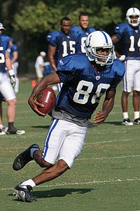 Marvin Harrison at the Colts 2007 Training Camp.