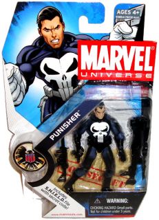 Marvel Universe Punisher Action Figure Series 1 020 RARE Toy s H I E L