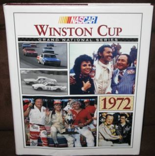 NASCAR Winston Cup Series 1972 Yearbook HC w DJ Umi Publications