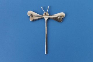 11 5 grams Mexico Silver Dragonfly Pin Jewelry S23