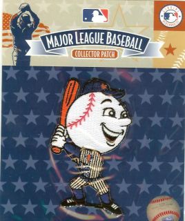 New York Mets Mascot Patch Mr Met 100 Authentic MLB Licensed