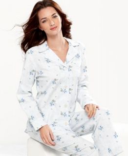 Lauren Ralph Lauren Pajamas, Floral Top and Pajama Pants Set