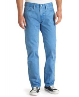 Levis Jeans, 514 Slub Twill Straight Oil Blue Jeans   Mens Jeans