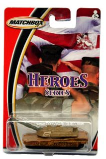 2003 Matchbox Heroes Series Abrams Main Battle Tank