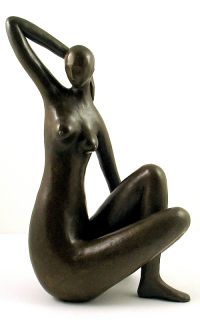 Henri Matisse Tribute Bronze Sculpture Blue Nude