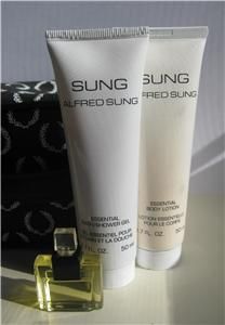 Sung by Alfred Sung Pure Perfume Set of 3 New