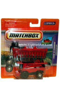 Matchbox Real Working Rigs Case IH Combine Harvester