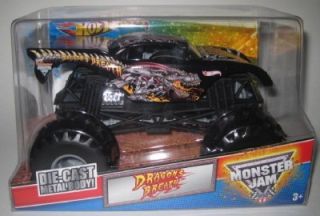 Monster Jam Dragons Breath 1 24 Scale Diecast Monster Truck Mattel